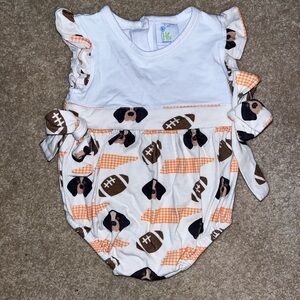 Baby Girl Bubble - UT Vols Football
